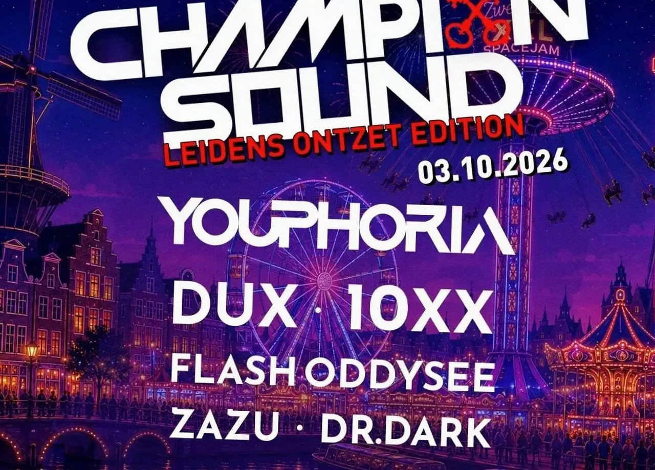 Champion Sound · Nobel, Leiden · za 3 okt 2026