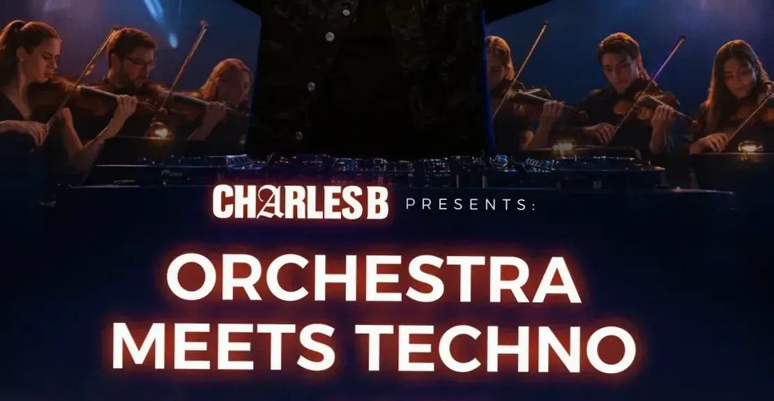 Charles B presents: Orchestra meets Techno with Electro Symphony — background image