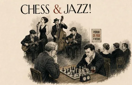 Chess & Jazz · De Piek, Vlissingen · wo 21 okt 2026