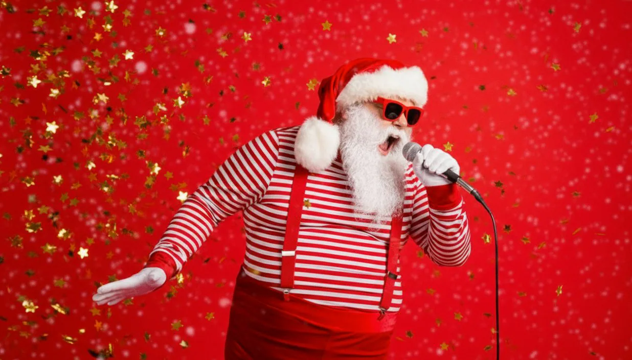 Christmas Sing-A-Long — background image