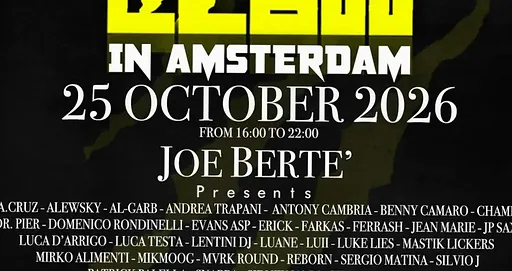 CLAW RECORDS IN AMSTERDAM 2026 · 50:HERTZ House & Techno Cafe Rembrandt Square, Amsterdam · zo 25 okt 2026
