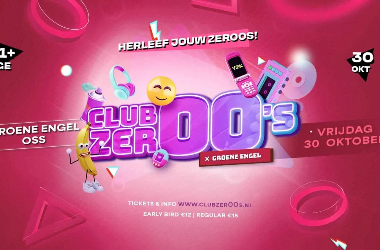 Club Zer00's · Groene Engel, Oss · vr 30 okt 2026