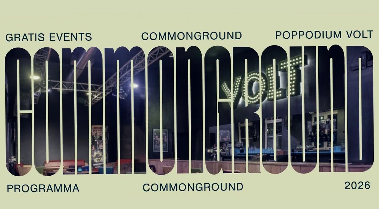 CommonGround: Opening Night · Poppodium Volt, Sittard · vr 18 sep 2026