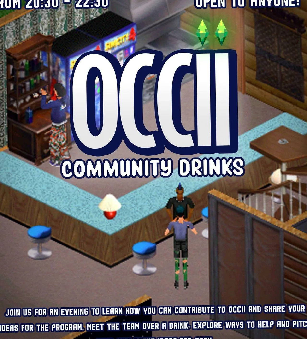 Community Drinks — achtergrondafbeelding
