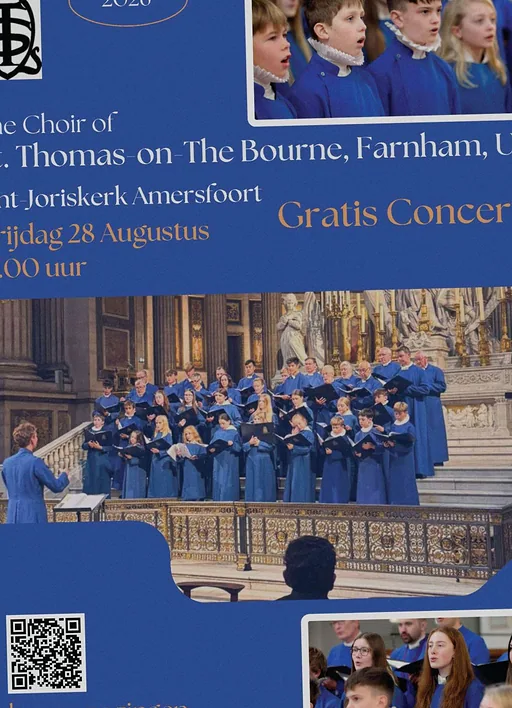 Concert door het koor van St. Thomas-on-the-Bourne · Sint-Joriskerk, Amersfoort · vr 28 aug 2026