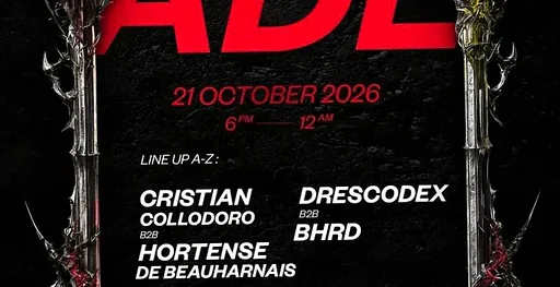 Cord Room x Interzeak x Noxpax x Hostile Takeover - Studio Room · Panama, Amsterdam · wo 21 okt 2026