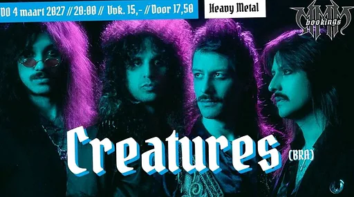 Creatures · Café The Jack, Eindhoven · do 4 mrt 2027
