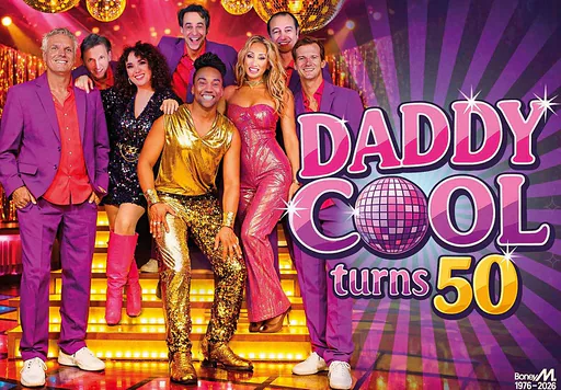 Daddy Cool Turns 50 · Schouwburg Kunstmin, Dordrecht · Fri, 28 May 2027