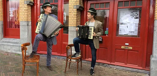 David Vos & Joeri de Graaf en gasten · Theater De Roode bioscoop, Amsterdam · wo 16 sep 2026