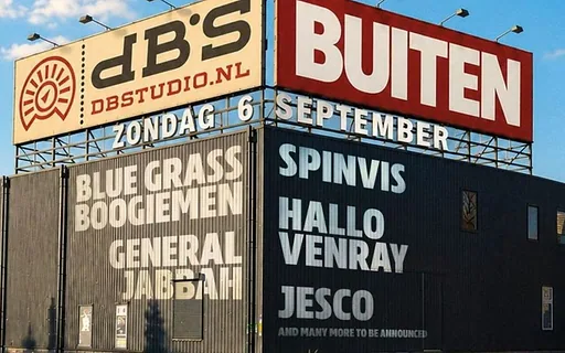 dB's Buiten (& binnen) Festival · dB's, Utrecht · zo 6 sep 2026