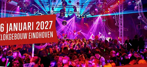 De 80's 90's & 00's Radio Party · Klokgebouw, Eindhoven · Sat, 16 Jan 2027