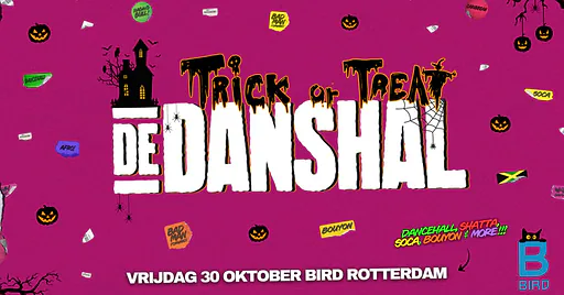 De Danshal Hallowhine · BIRD, Rotterdam · vr 30 okt 2026