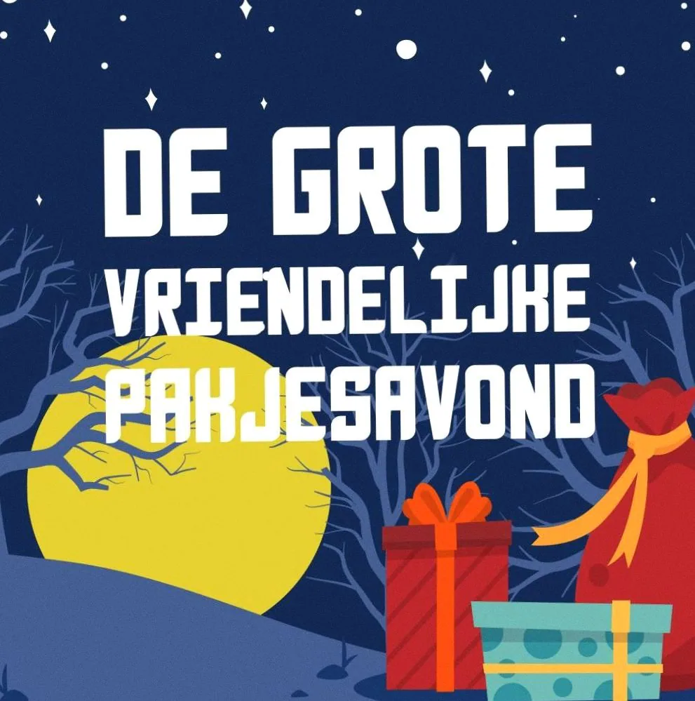 De Grote Vriendelijke Pakjesavond · TivoliVredenburg, Utrecht · Wed, 25 Nov 2026