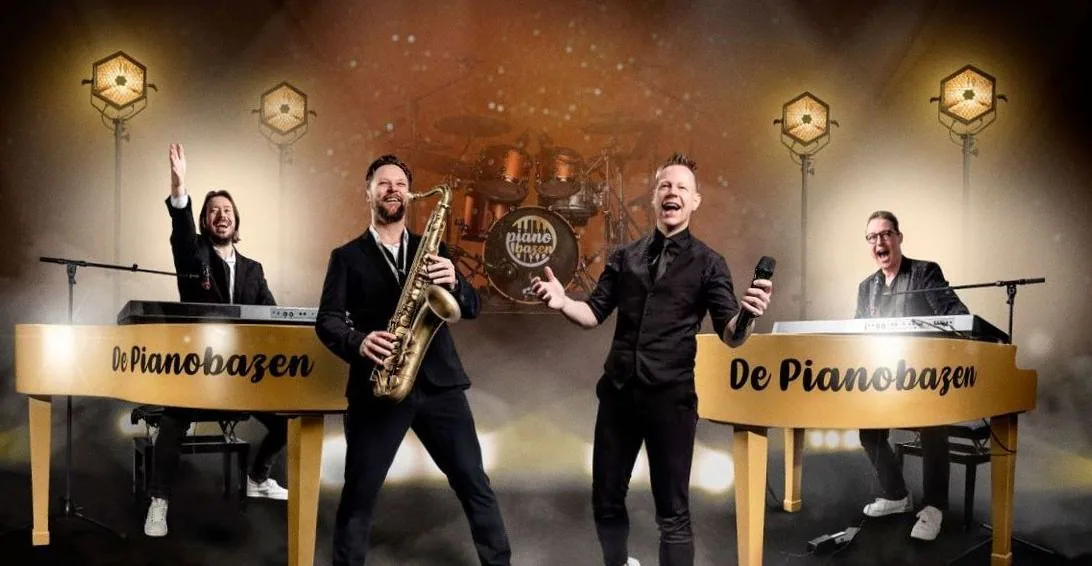 De Pianobazen — achtergrondafbeelding