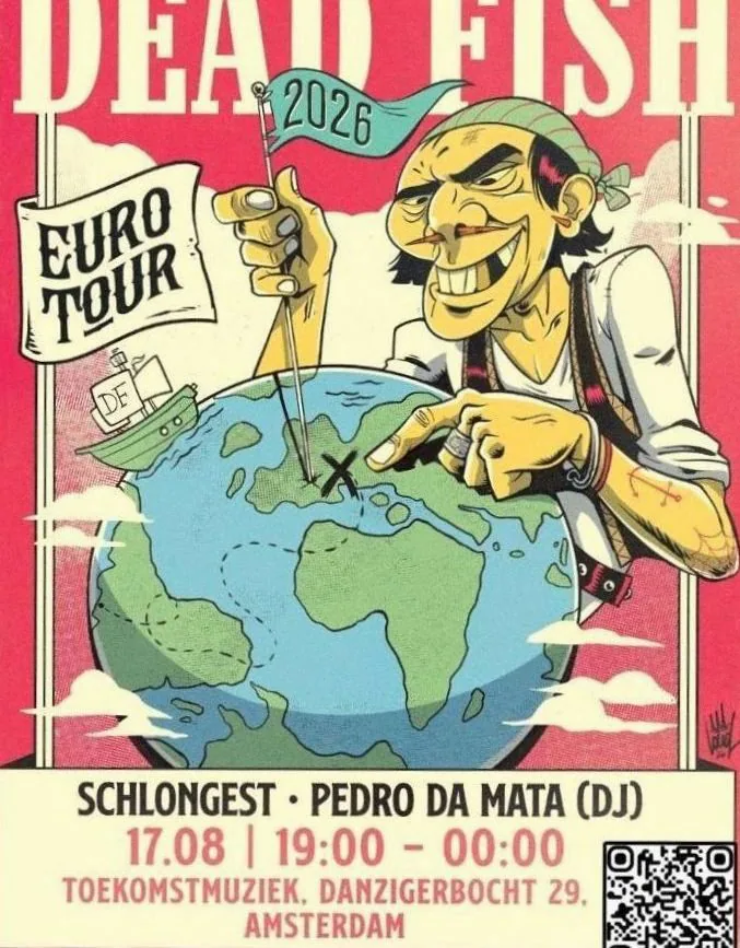 DEAD FISH · Toekomstmuziek, Amsterdam · ma 17 aug 2026