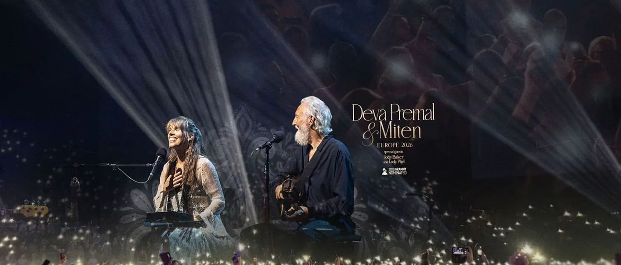 Deva Premal & Miten · KAF Kunstlinie Almere Flevoland, Almere · vr 18 sep 2026