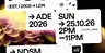 DGTL ADE FUSE · NDSM Warehouse, Amsterdam · Sun, 25 Oct 2026
