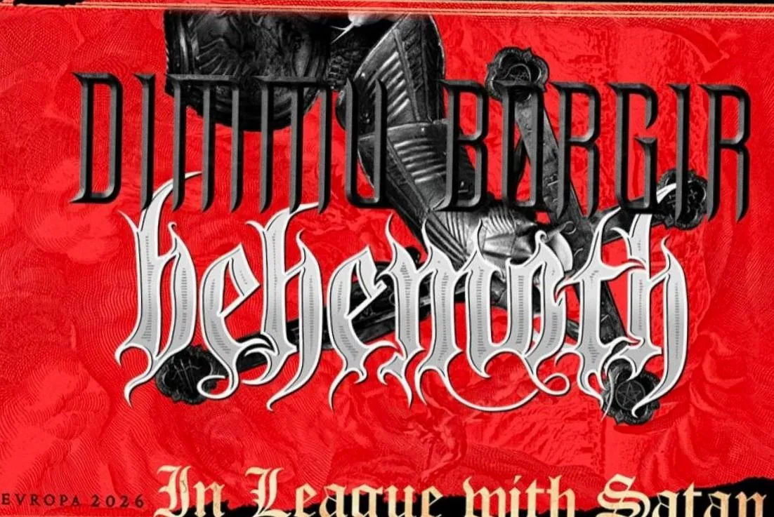 DIMMU BORGIR // BEHEMOTH — achtergrondafbeelding