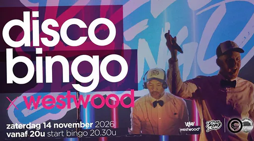 Disco Bingo · Westwood, Den Haag · Sat, 14 Nov 2026