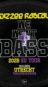 Dizzee Rascal · TivoliVredenburg, Utrecht · ma 28 sep 2026