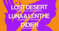 Do Not Sit On The Furniture presents LOST DESERT x CRANESESSIONS (2) · Faralda Crane Hotel, Amsterdam · Wed, 21 Oct 2026
