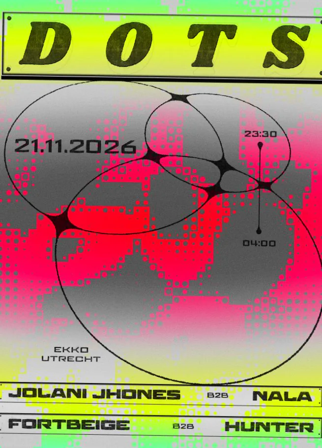 DOTS · EKKO, Utrecht · za 21 nov 2026