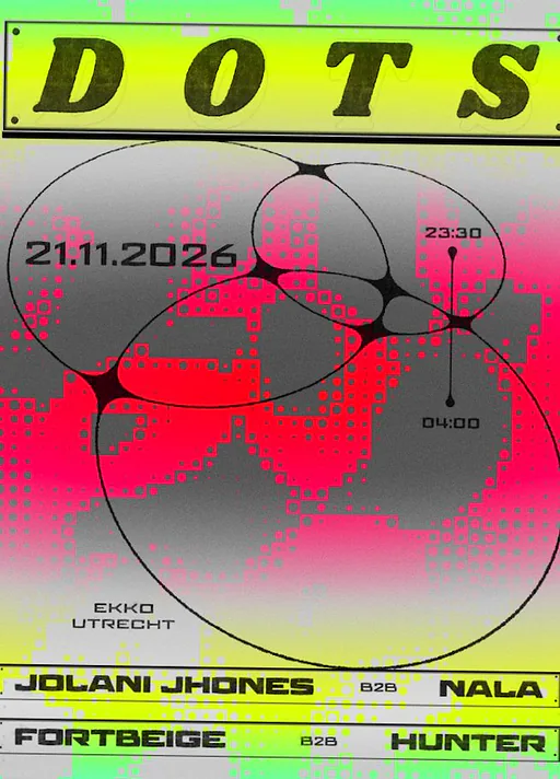 DOTS · EKKO, Utrecht · za 21 nov 2026