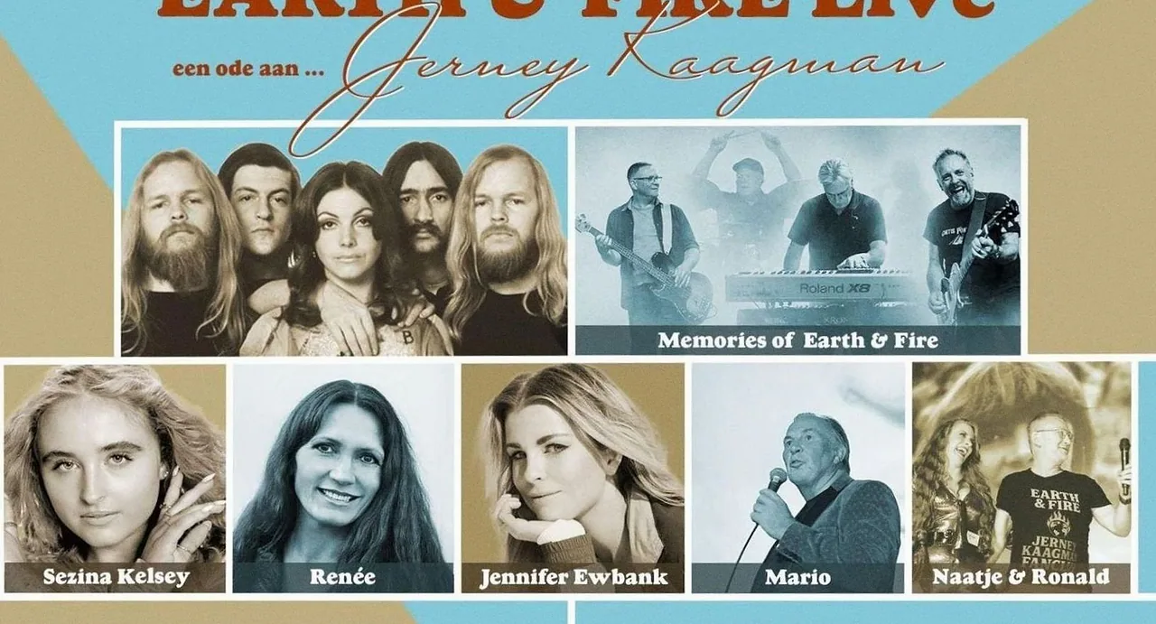 Earth & Fire, Memories of E&F, Sezina · Castellum Theater & Film, Alphen aan den Rijn · Fri, 13 Nov 2026