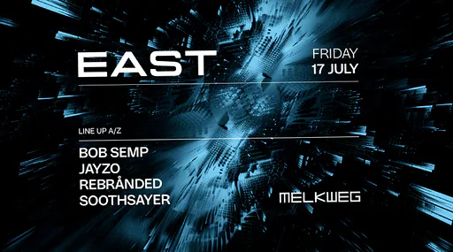 EAST · Melkweg, Amsterdam · vr 2 okt 2026