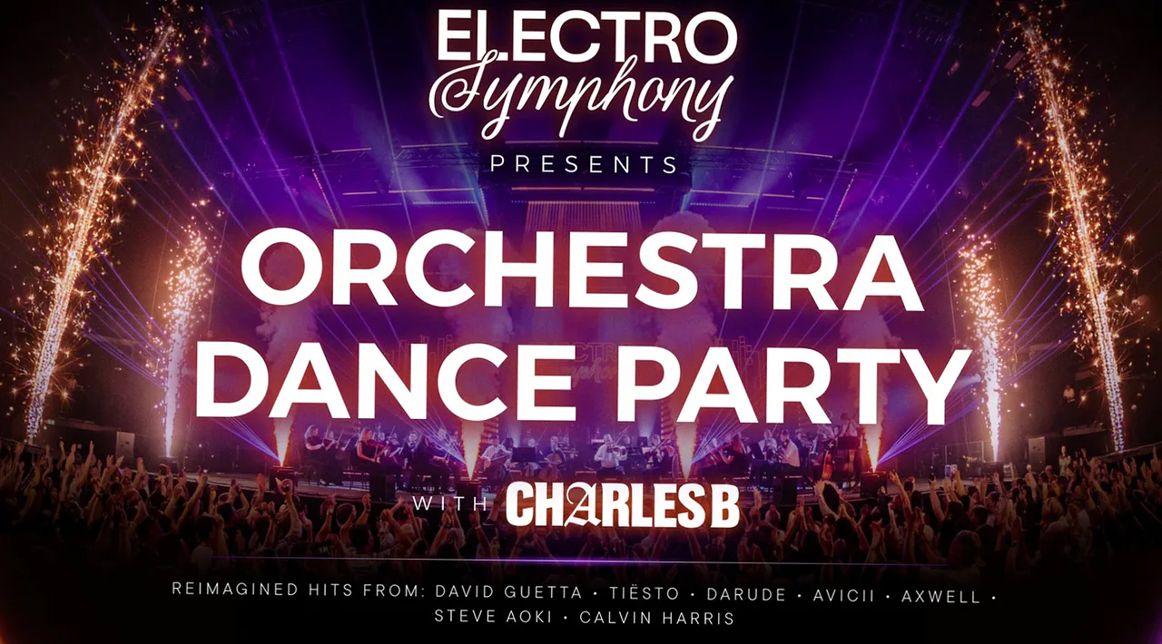 ELECTRO SYMPHONY: ORCHESTRA DANCE PARTY — achtergrondafbeelding