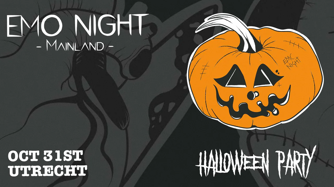 Emo Night Mainland: Halloween edition · TivoliVredenburg, Utrecht · Sat, 31 Oct 2026