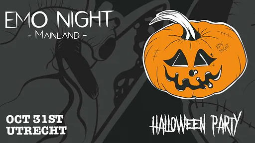 Emo Night Mainland: Halloween edition · TivoliVredenburg, Utrecht · za 31 okt 2026