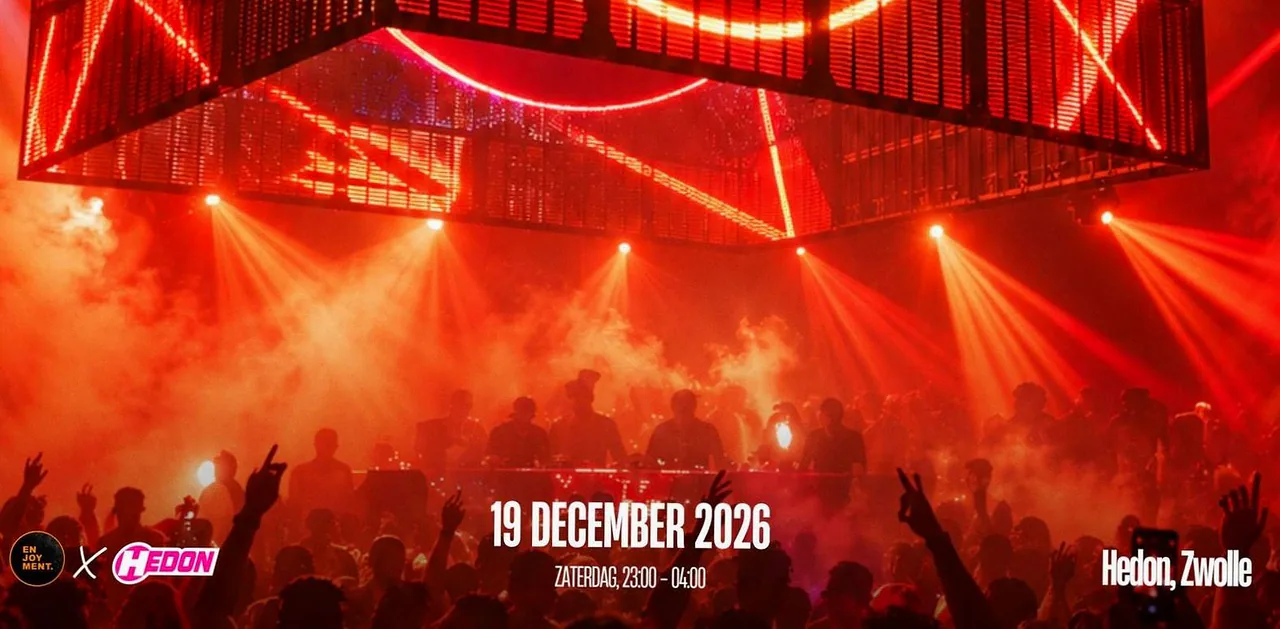 ENJOYMENT · Hedon, Zwolle · Sat, 19 Dec 2026