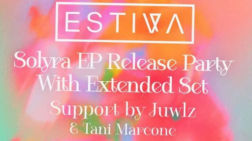ESTIVA clubshow at the beach | support by Juwlz & Tani Marcone · EVE Scheveningen, 's-Gravenhage · Fri, 28 Aug 2026