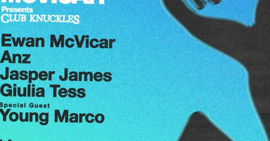 Ewan McVicar presents Club Knuckles · IJver, Amsterdam · Sat, 24 Oct 2026