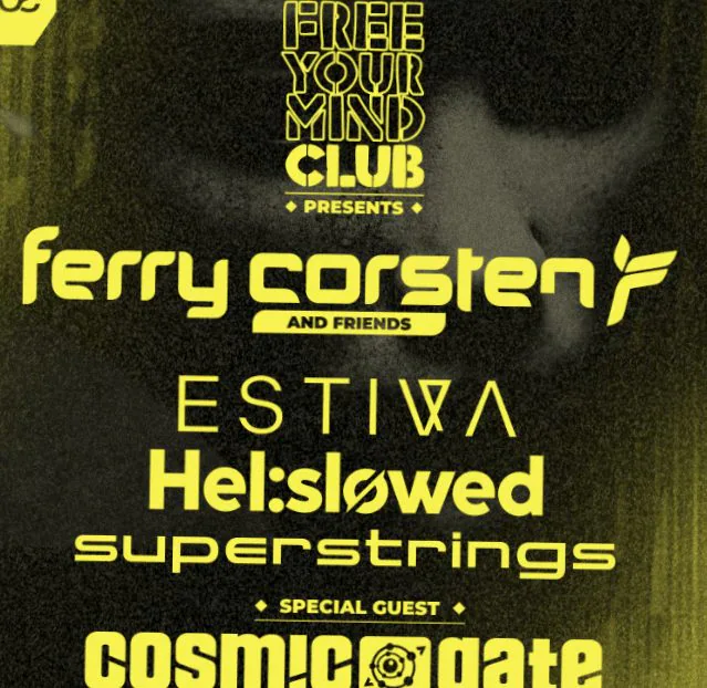 Ferry Corsten & Friends · Escape, Amsterdam · Fri, 23 Oct 2026