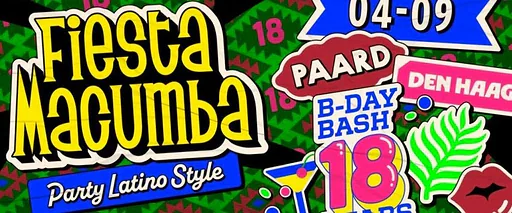 FIESTA MACUMBA · Paard, Den Haag · vr 4 sep 2026