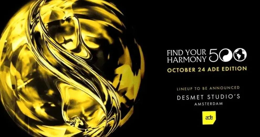 Find Your Harmony ADE 2026 (FYH 500) · Desmet Studio's Amsterdam, Amsterdam · za 24 okt 2026