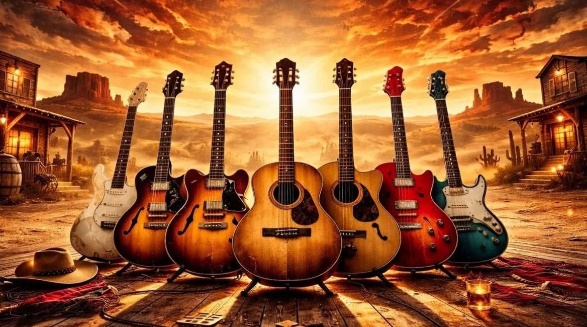 FIVE GREAT GUITARS + Eric Vaarzon Morel en Mart Hillen - The Magnificent Seven · Cultuurkoepel Heiloo, Heiloo · za 24 apr 2027