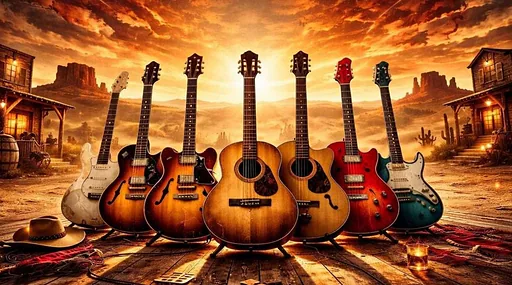 FIVE GREAT GUITARS + Eric Vaarzon Morel en Mart Hillen - The Magnificent Seven · Cultuurkoepel Heiloo, Heiloo · za 24 apr 2027