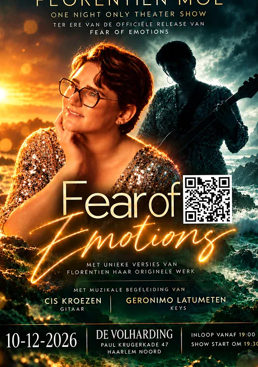Florentien Mol – Fear of Emotions · De Volharding, Haarlem · do 10 dec 2026
