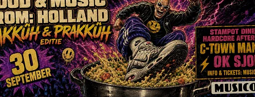 FOOD & MUSIC FROM HOLLAND: HAKKÛH & PRAKKÛH EDITIE · Musicon, Den Haag · wo 30 sep 2026