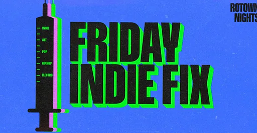 Friday Indie Fix · Rotown, Rotterdam · vr 16 okt 2026