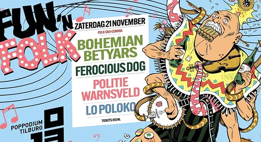 Fun 'N Folk · 013, Tilburg · Sat, 21 Nov 2026