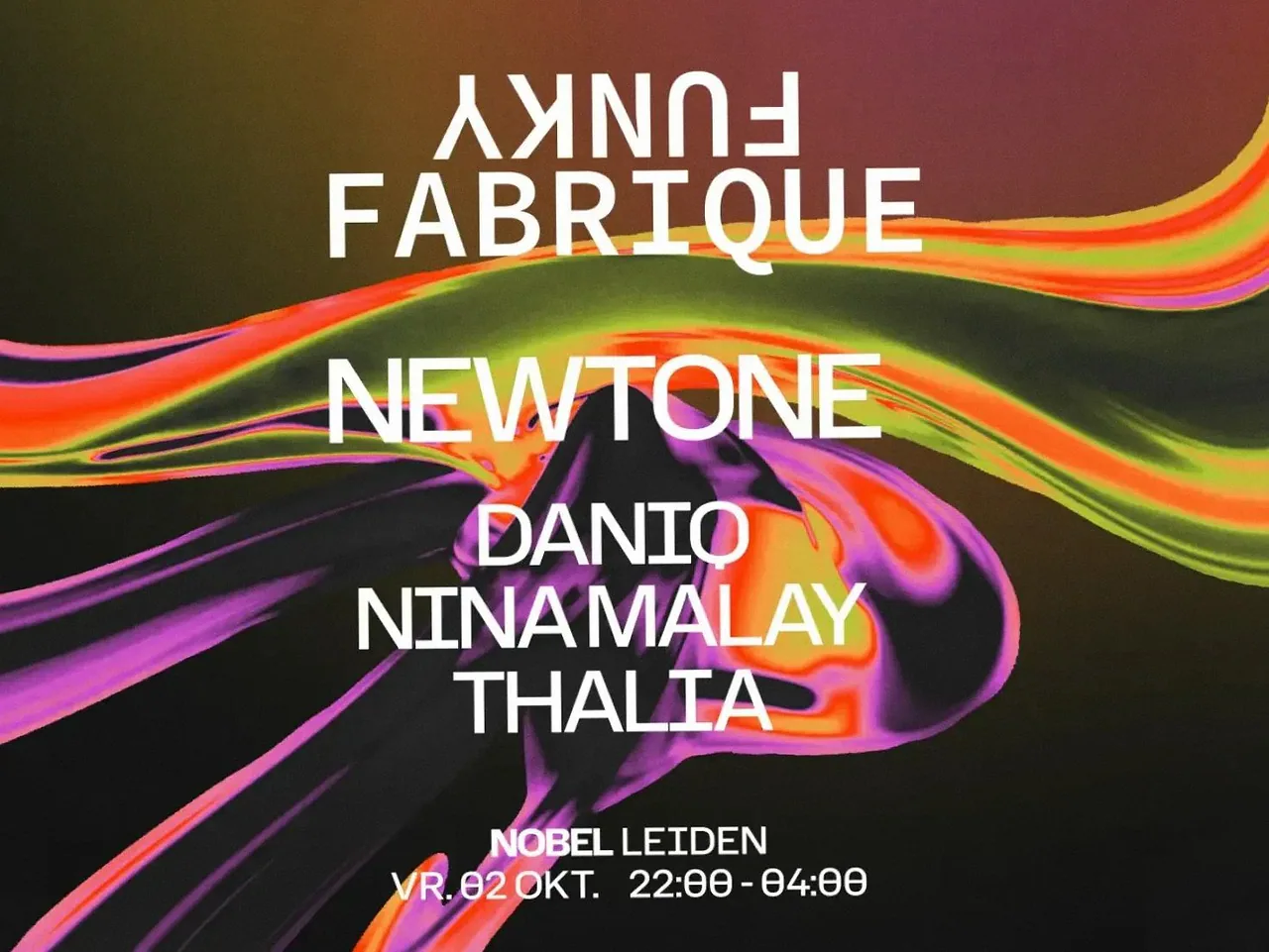 Funky Fabrique - Leidens Ontzet · Nobel, Leiden · vr 2 okt 2026