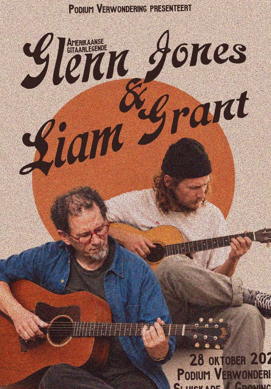 Glenn Jones & Liam Grant · Podium Verwondering, Groningen · Wed, 28 Oct 2026