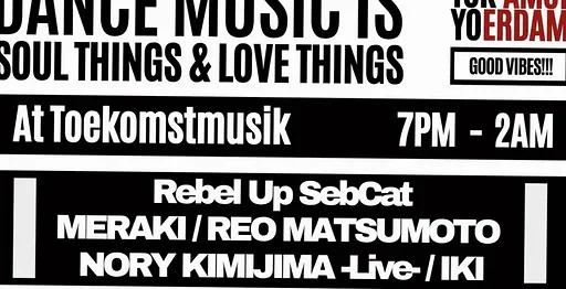 GoodFellas TOKYO/AMSTERDAM · Toekomstmuziek, Amsterdam · vr 23 okt 2026