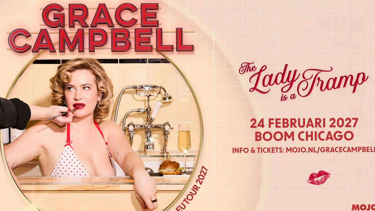 Grace Campbell · Boom Chicago, Amsterdam · wo 24 feb 2027