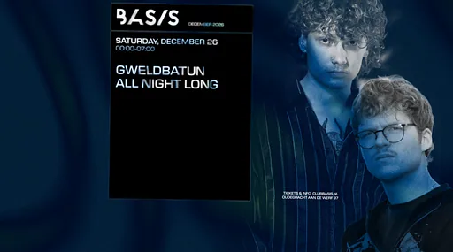 GWELDBATUN All Night Long · Basis, Utrecht · za 26 dec 2026
