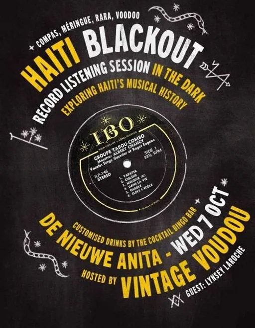 HAITI BLACKOUT · De Nieuwe Anita, Amsterdam · wo 7 okt 2026